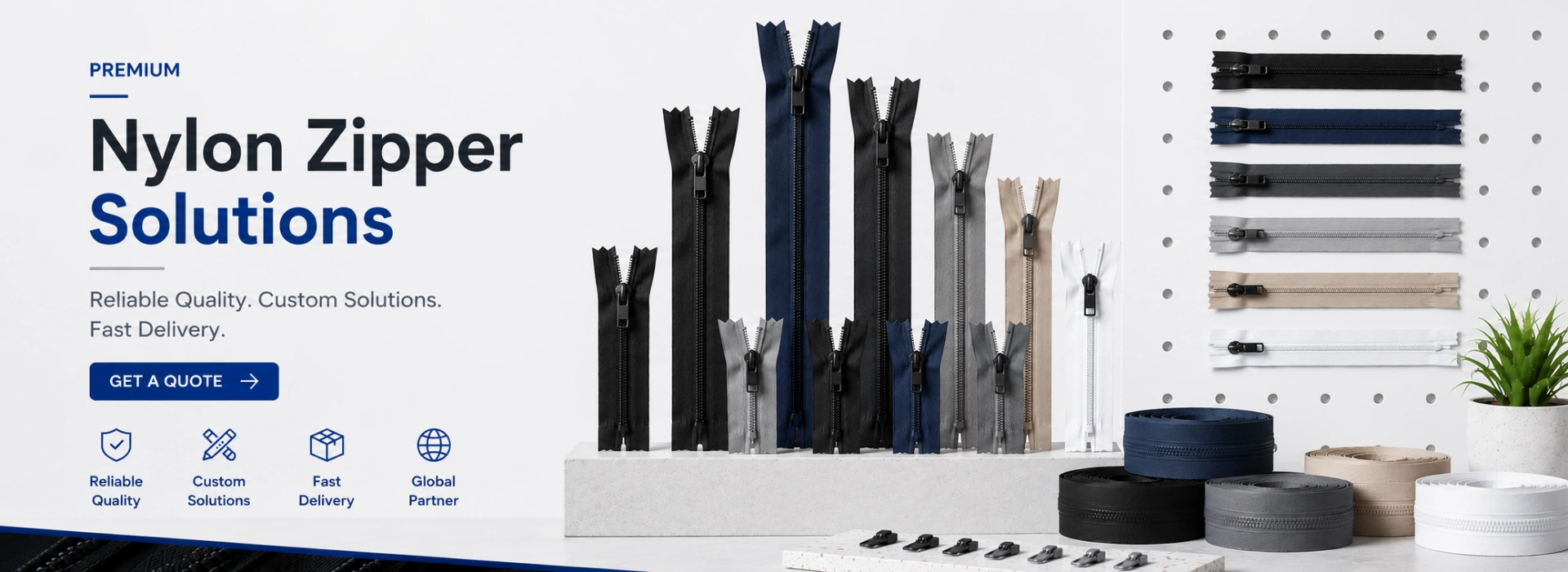 zipper banner